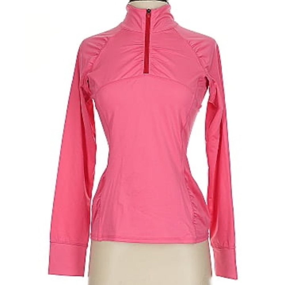 Athleta Women's Pink Long Sleeve Top